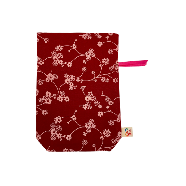 Geschenkbeutel mit Boden und Kordel