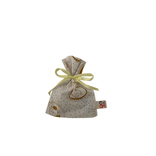 Geschenkbeutel mit Boden und Kordel