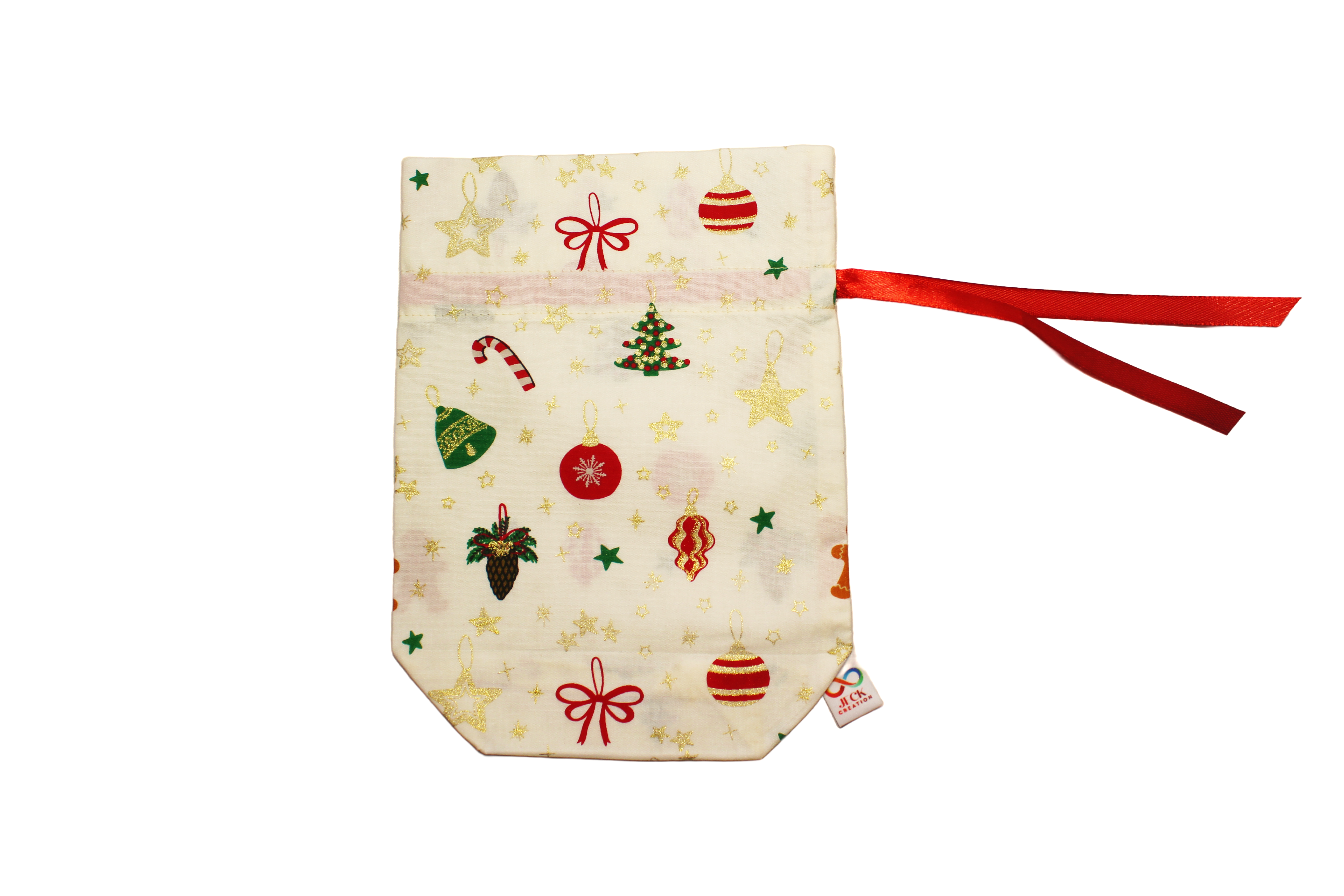 Geschenkbeutel mit Boden und Kordel